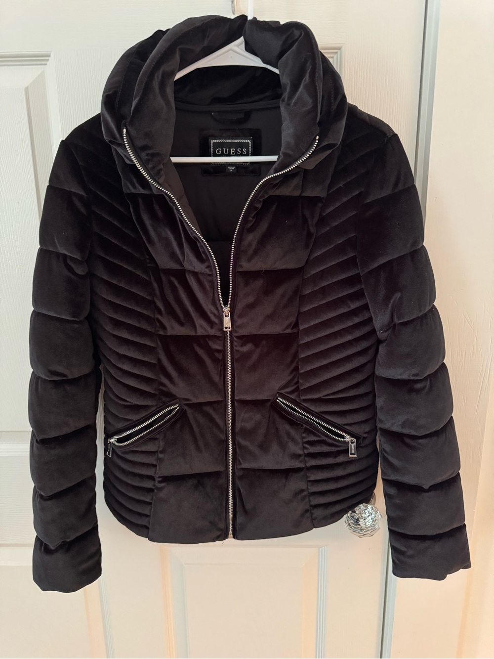 Guess black jacket size small